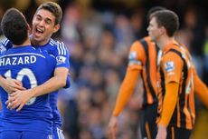 Hazard Cetak Gol Cepat, Chelsea Ungguli Hull City 