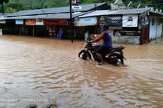 Hujan Deras di Gunungkidul, Banjir dan Longsor di Beberapa Lokasi