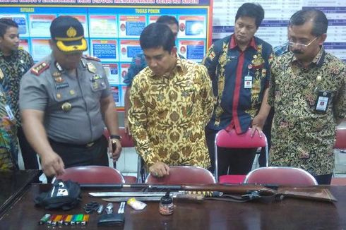 Senapan Angin dan Ratusan Proyektil Ditemukan di Rumah Terduga Penembak Misterius