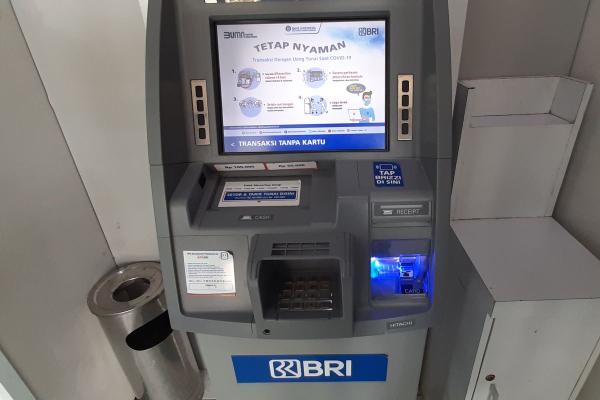 Cara mengambil uang di ATM BRI, BCA, BRI, BNI, BSI, dan Mandiri tanpa kartu debit