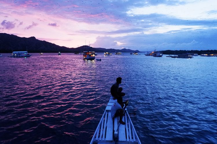 Pulau Kalong di Labuan Bajo, Nusa Tenggara Timur (NTT).