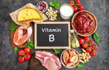 Ilustrasi vitamin B.