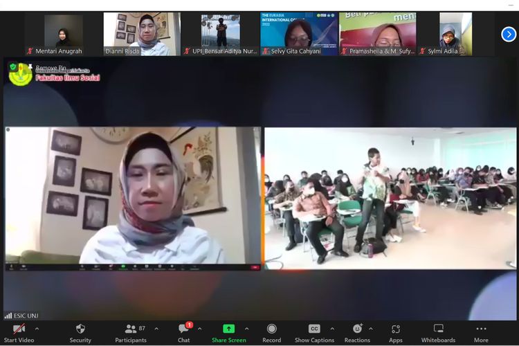 Sesi 3 Eurasia International Course FIS UNJ: Penguatan Multikulturalisme lewat Pendidikan