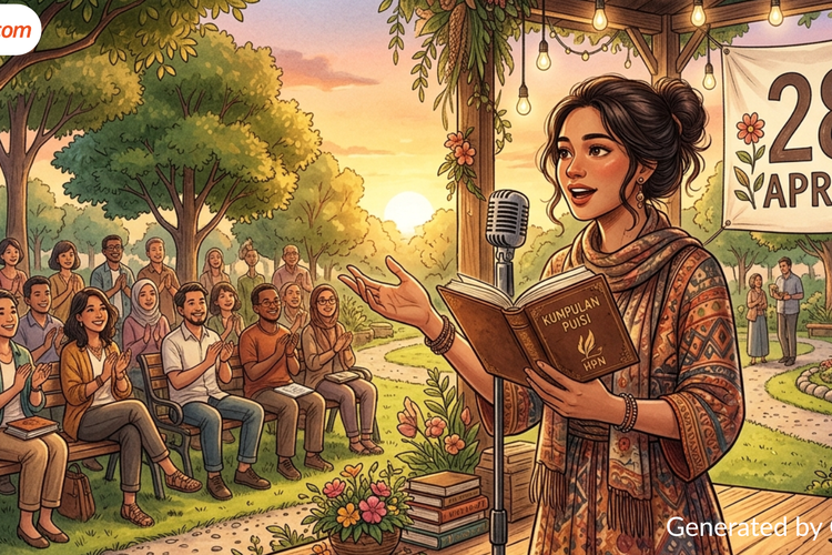 10 Puisi untuk untuk Hari Puisi Nasional 28 April, Penuh Makna dan Inspiratif