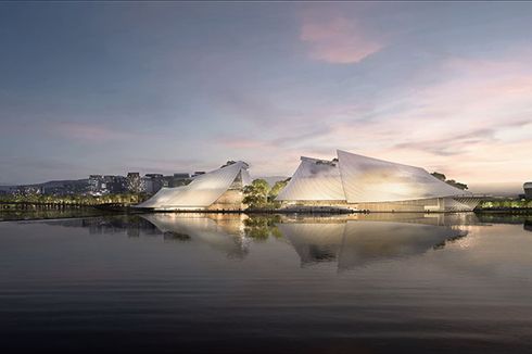 Di Atas Sungai, China Rancang Gedung Teater