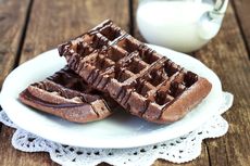 Resep Waffle Cokelat, Renyah di Luar Lembut di Dalam