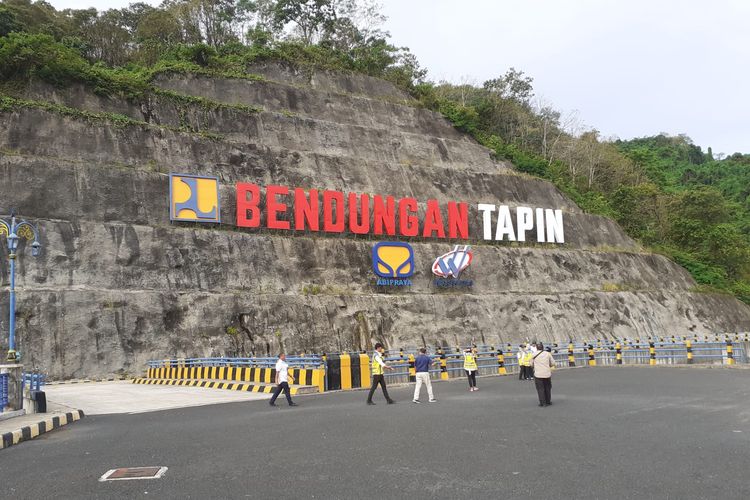 Bendungan Tapin di Kabupaten Tapin, Kalimantan Selatan