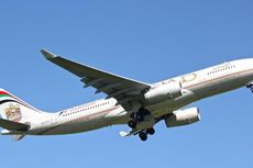 Sebuah Pesawat Etihad Mendarat Darurat di Brisbane