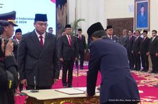 Daftar Menteri, Wakil Menteri, dan Kepala Badan yang Dilantik Presiden Jokowi Hari Ini