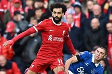 Hasil Liverpool Vs Everton 2-0: Dwigol Mo Salah Antar The Reds ke Puncak