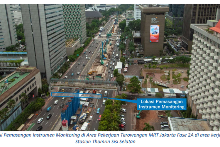 Rekayasa lalu lintas MRT Jakarta 