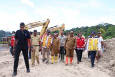 Tinjau Longsor di Takari, Wakil Gubernur NTT Apresiasi Warga yang Berikan Tanah untuk Jalan Alternatif