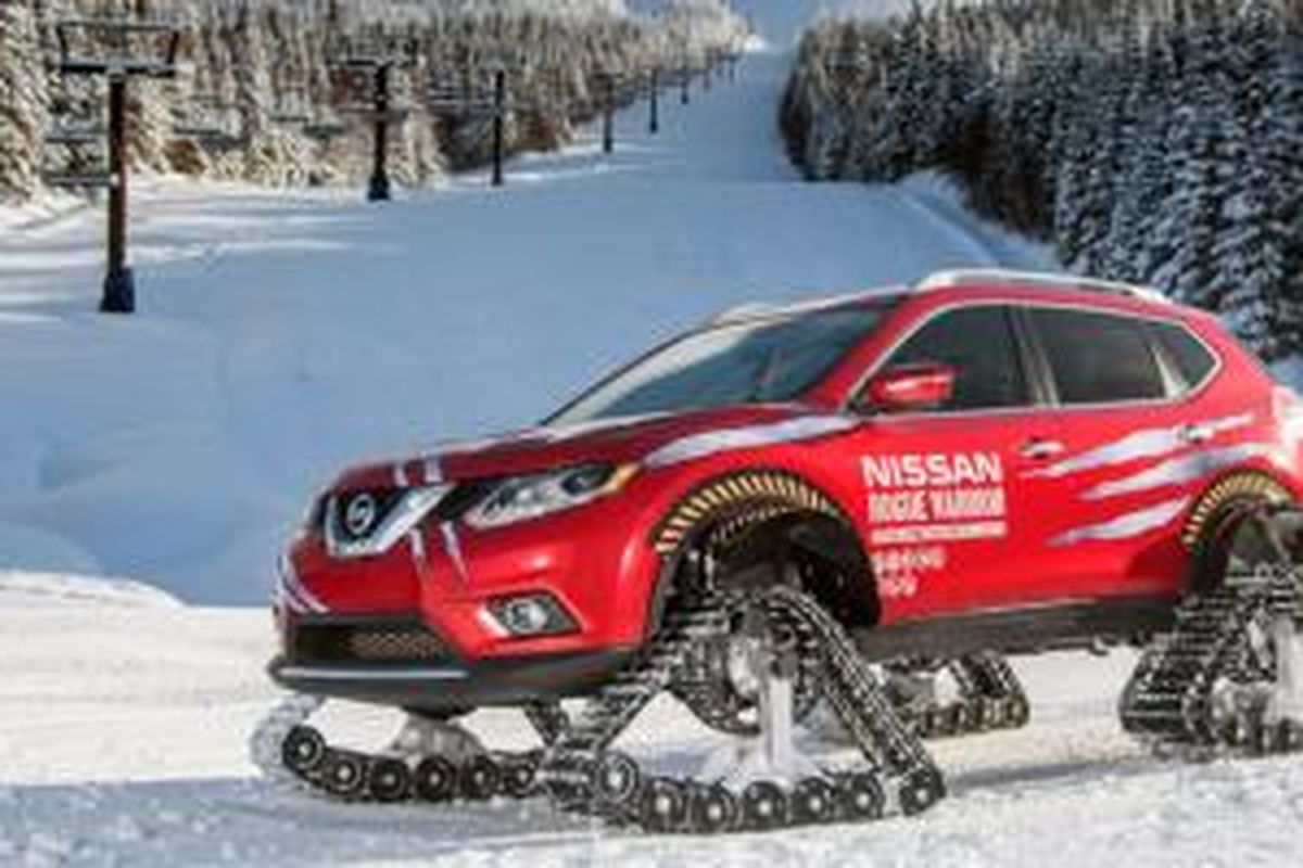 Nissan Rogue Warrior jadi penakluk salju.
