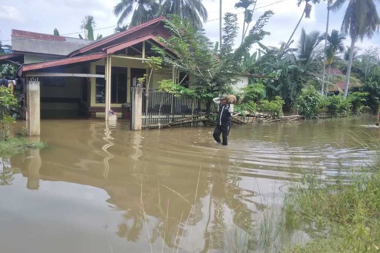 3 Kecamatan Terendam Banjir di Aceh Utara, Butuh Pembangunan Tanggul Sungai