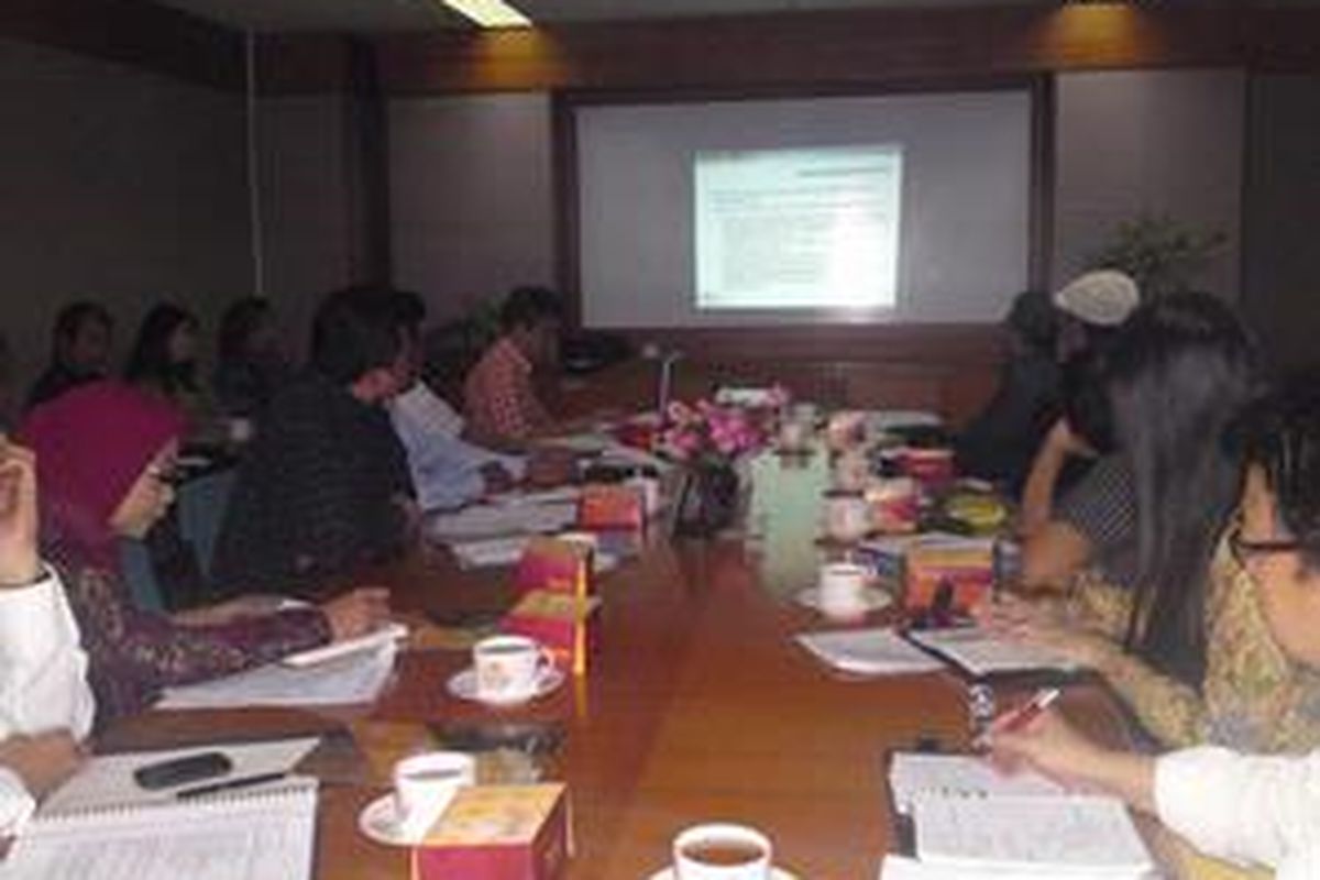 Rapat persiapan Vakantiebeurs di Gedung Sapta Pesona Departemen Kebudayaan dan Pariwisata, Jakarta, hari Senin (21/12)