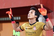 Penampilan Kiper Madura United Buat Badak Lampung Frustrasi