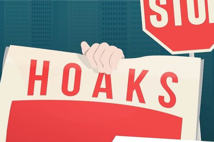 Ilustrasi hoaks 