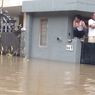 Kemang Timur V Banjir Sekitar 1,5 Meter, Arus Air Deras