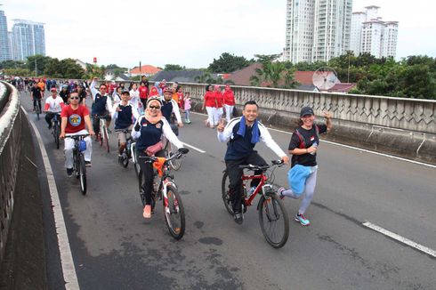 Tidak Ada CFD di Sudirman-Thamrin, Pemkot Jaksel Buka Alternatif di Jalan Layang Antasari