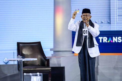 Ma'ruf Amin: Saya Dengar Pak Jokowi Puas