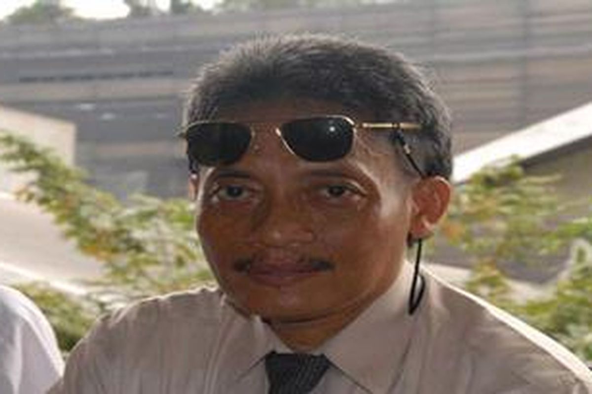 Pollycarpus, terpidana kasus pembunuh Munir saat dijumpai di PN Jakarta Pusat, Selasa (7/6/2011)