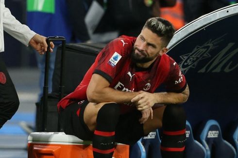 AC Milan Berguncang, Api Emosi Giroud di Atas Kotak Es Batu