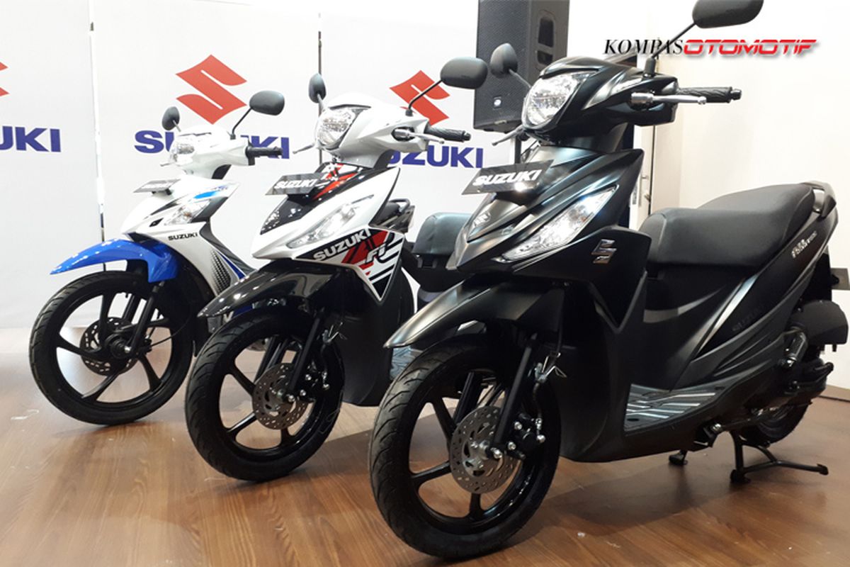 Suzuki tambahkan pilihan warna untuk Address dan Smash