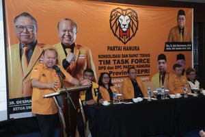Partai Hanura Ganti Lambang Jadi Singa Sambut Pemilu 2029