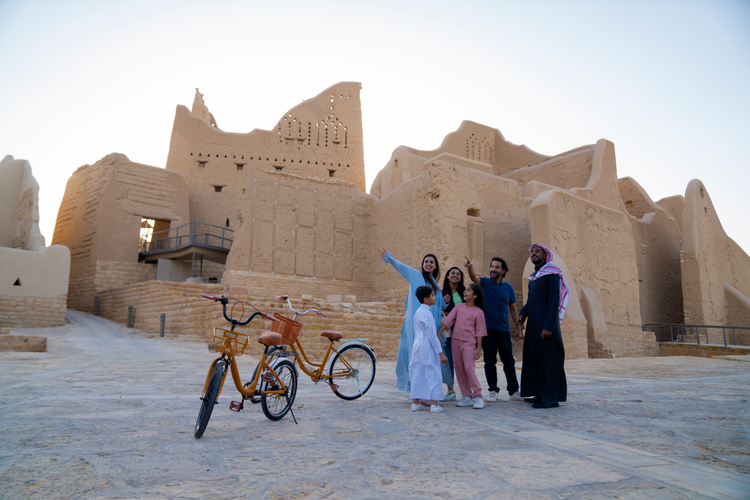 At- turaif, wisata sejarah di Arab Saudi.