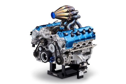 Yamaha dan Toyota Kolaborasi Bikin Mesin V8 Hidrogen Murni 444 HP