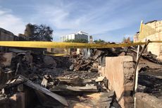 Polisi Periksa 2 Orang Terkait Kebakaran 50 Lapak Pemulung di Bangka