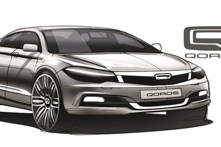 Qoros, Merek China Baru Rilis Desain Sedannya