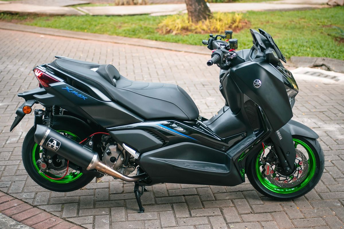 Modifikasi Yamaha XMAX Harald Arkan