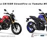 Komparasi Honda CB150R StreetFire dan Yamaha MT-15