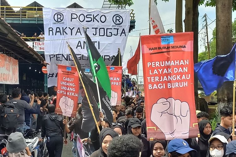 May Day Yogyakarta, Buruh Tuntut Upah Minimal Rp 4,5 Juta