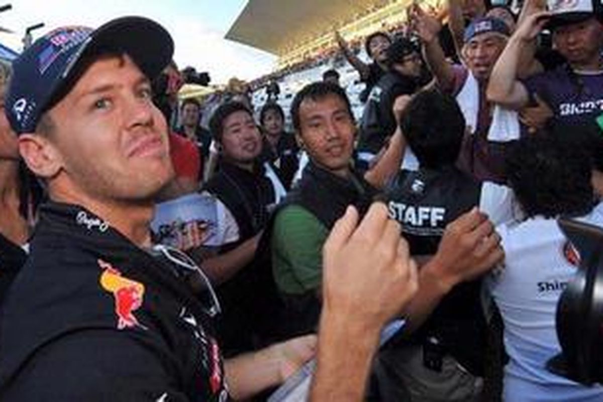 Pebalap Jerman, Sebastian Vettel.
