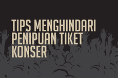 INFOGRAFIK: Tips agar Terhindar dari Penipuan Penjualan Tiket Konser