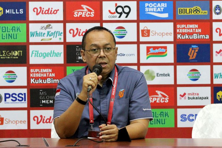 Direktur PT Liga Indonesia Baru, Akhmad Hadian Lukita. 