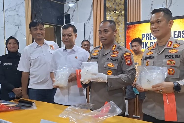 Pengiriman Sabu 3 Kg via Pikap Sayur ke Kalteng Gagal, Kurir Dijanjikan Rp 240 Juta