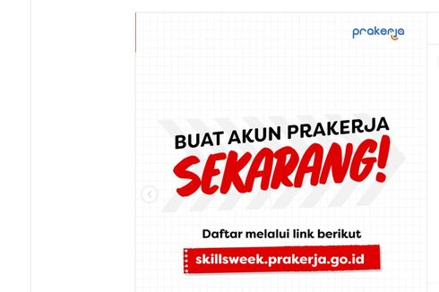 Prakerja Adakan Indonesia Skills Week, Sediakan Jutaan Voucher Pelatihan