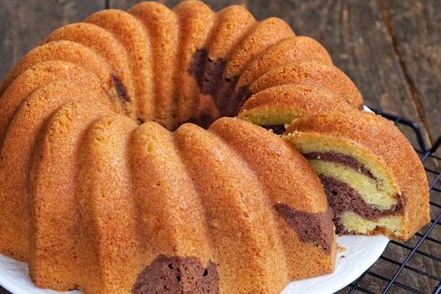 Resep Marmer Cake Panggang Cuma 25 Menit