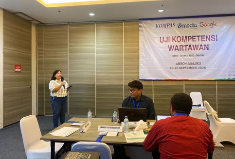 Gelar UKW, Lembaga Uji Kompas bersama KG Media dan Google Dorong Jurnalisme Berkualitas