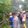 Pohon Tumbang Timpa 3 Motor di Jalan Wonosari - Yogyakarta, akibat Hujan dan Angin Kencang