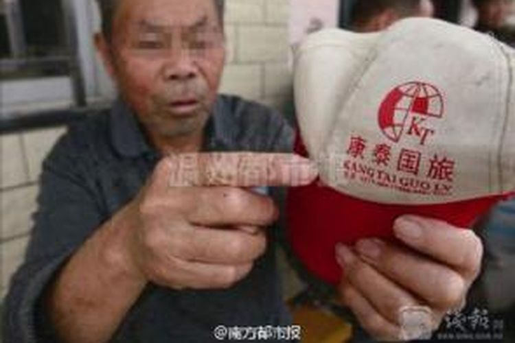 Yu, lansia asal Zhenjiang yang tersesat di Kota Terlarang, Beijing.