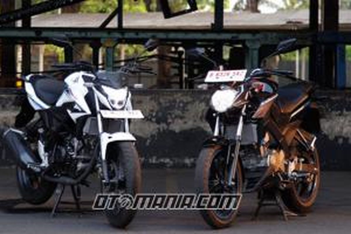 Komparasi Honda CB150R Versus Yamaha Vixion