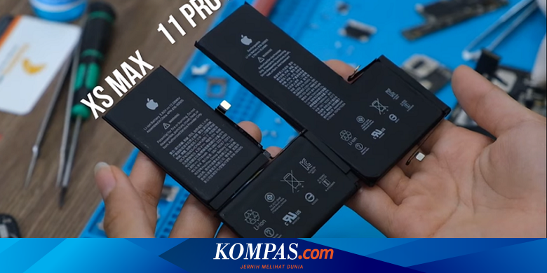 kapasitas baterai dan ram iphone 11
