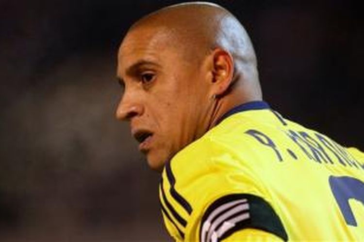 Pemain legendaris Brasil, Roberto Carlos. 