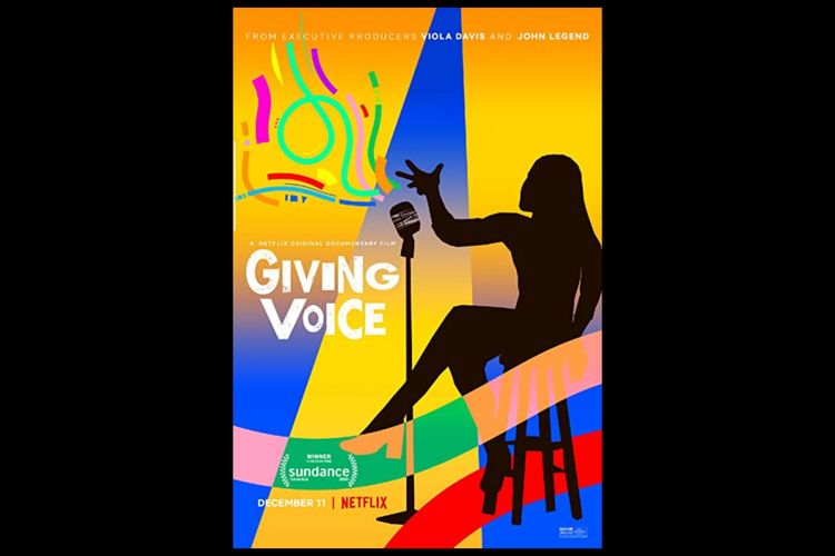 Poster film dokumenter Giving Voice (2020)
