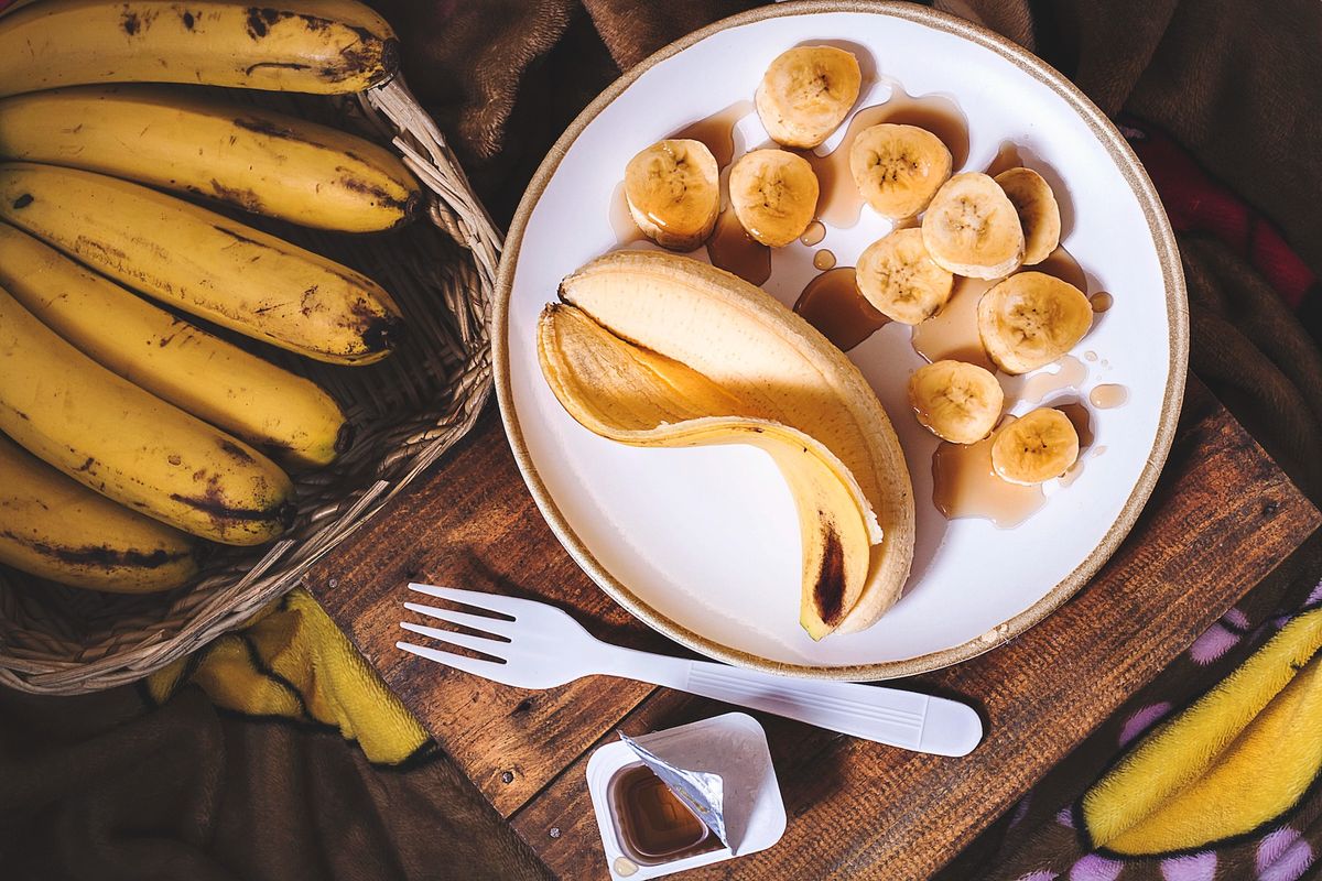 Ilustrasi pisang.