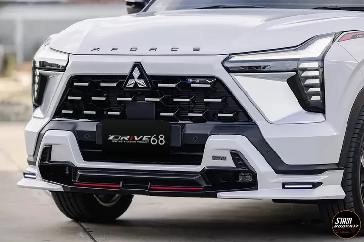 Mitsubishi Xforce HEV Tampil Lebih Racing Pakai Bodykit Thailand 
